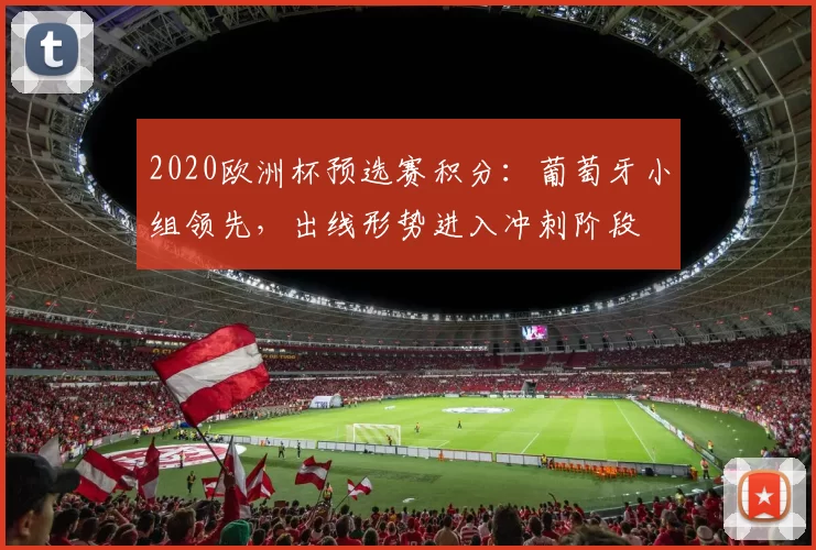 2020欧洲杯预选赛积分：葡萄牙小组领先，出线形势进入冲刺阶段