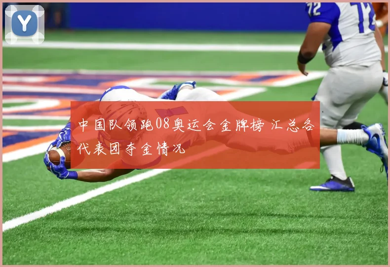 中国队领跑08奥运会金牌榜 汇总各代表团夺金情况